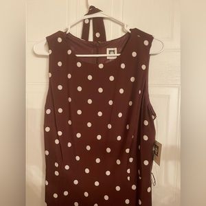 NWT Anne Klein size 14 Julia Roberts inspired halter dress